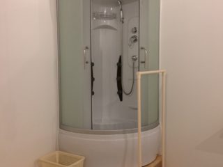 沖縄のリフォーム事例、店舗(ダイビングショップ)シャワー