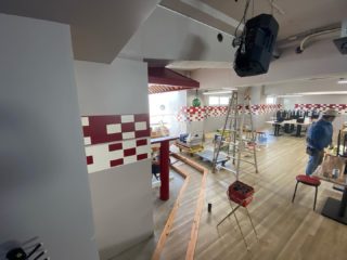 沖縄　リフォーム　店舗　国際通り　民謡居酒屋　内装