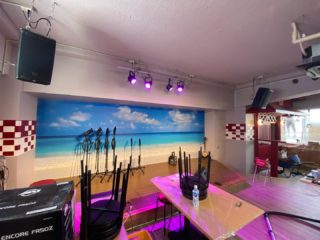 沖縄　リフォーム　店舗　国際通り　民謡居酒屋　内装