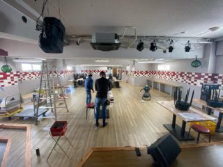 沖縄　リフォーム　店舗　国際通り　民謡居酒屋　内装